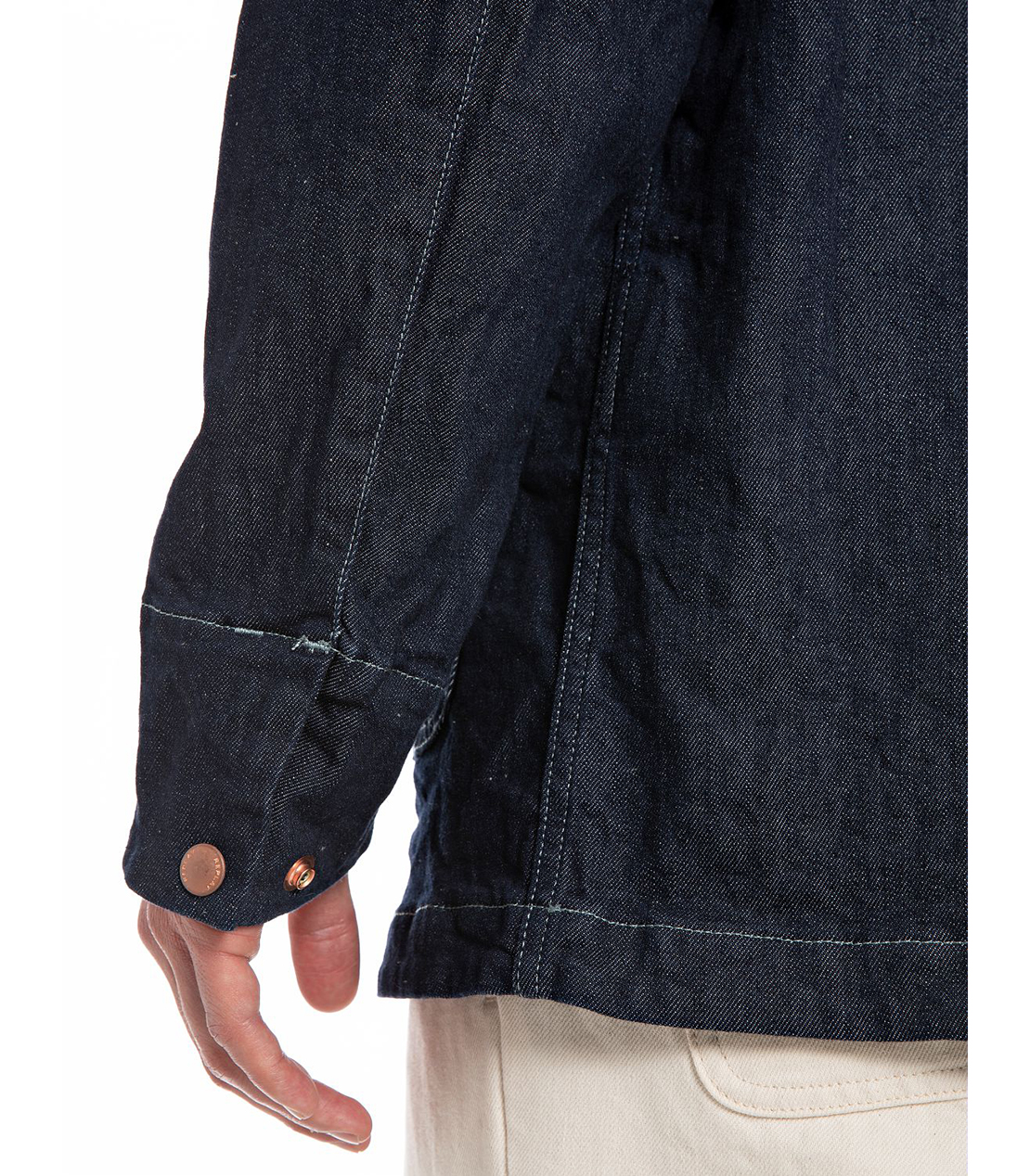 サルトリアーレ デニムカバーオール 詳細画像 ダークブルー 6